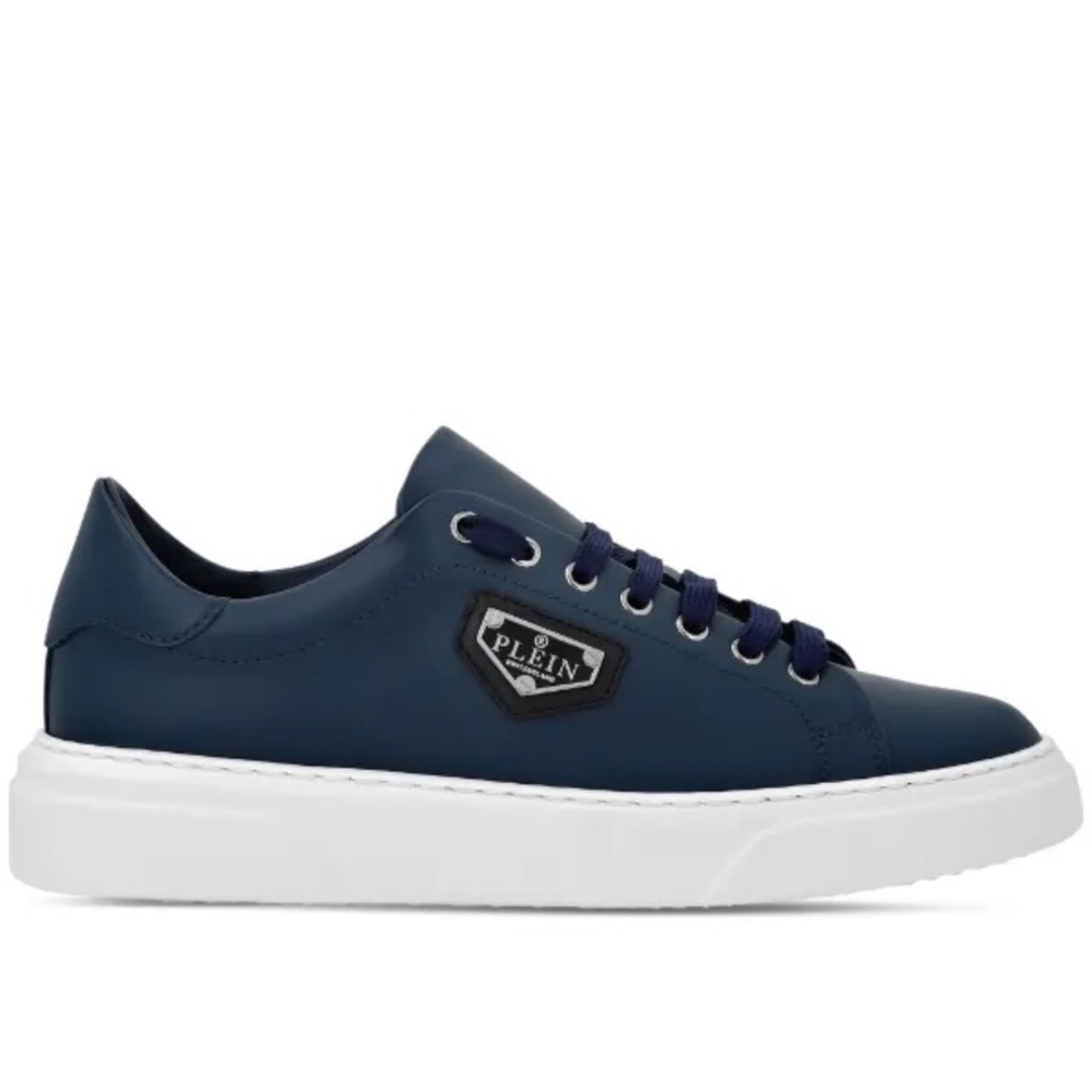 Philipp Plein Lo-Top Calf Leather Trainers